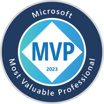 Selo Microsoft MVP 2023