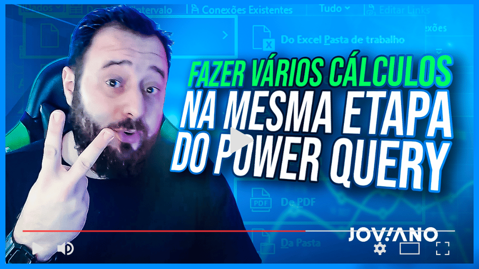 fazer vários cálculos na mesma etapa do power query