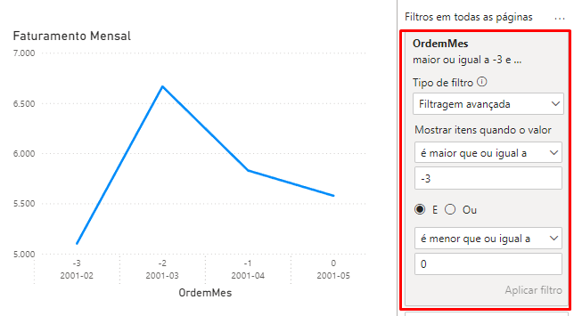 filtro no power bi