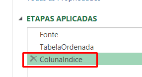 renomear colunas no power query