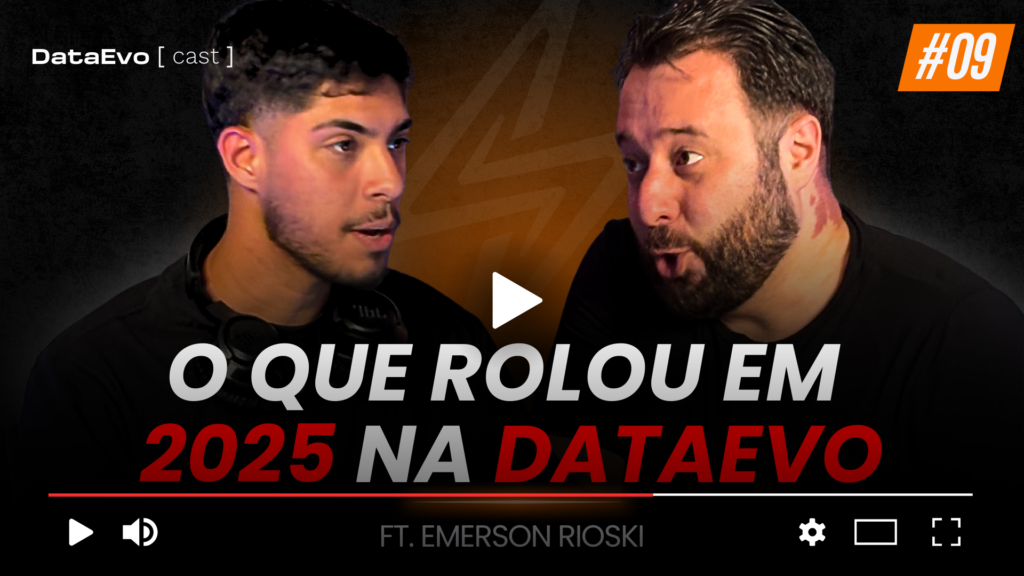 DataEvo Cast 09: retrospectiva de 2025 com Emerson Rioski.